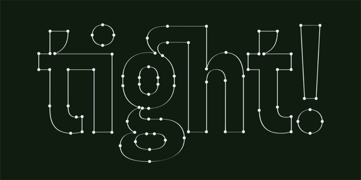 Przykład czcionki Blimone Extra Light Italic